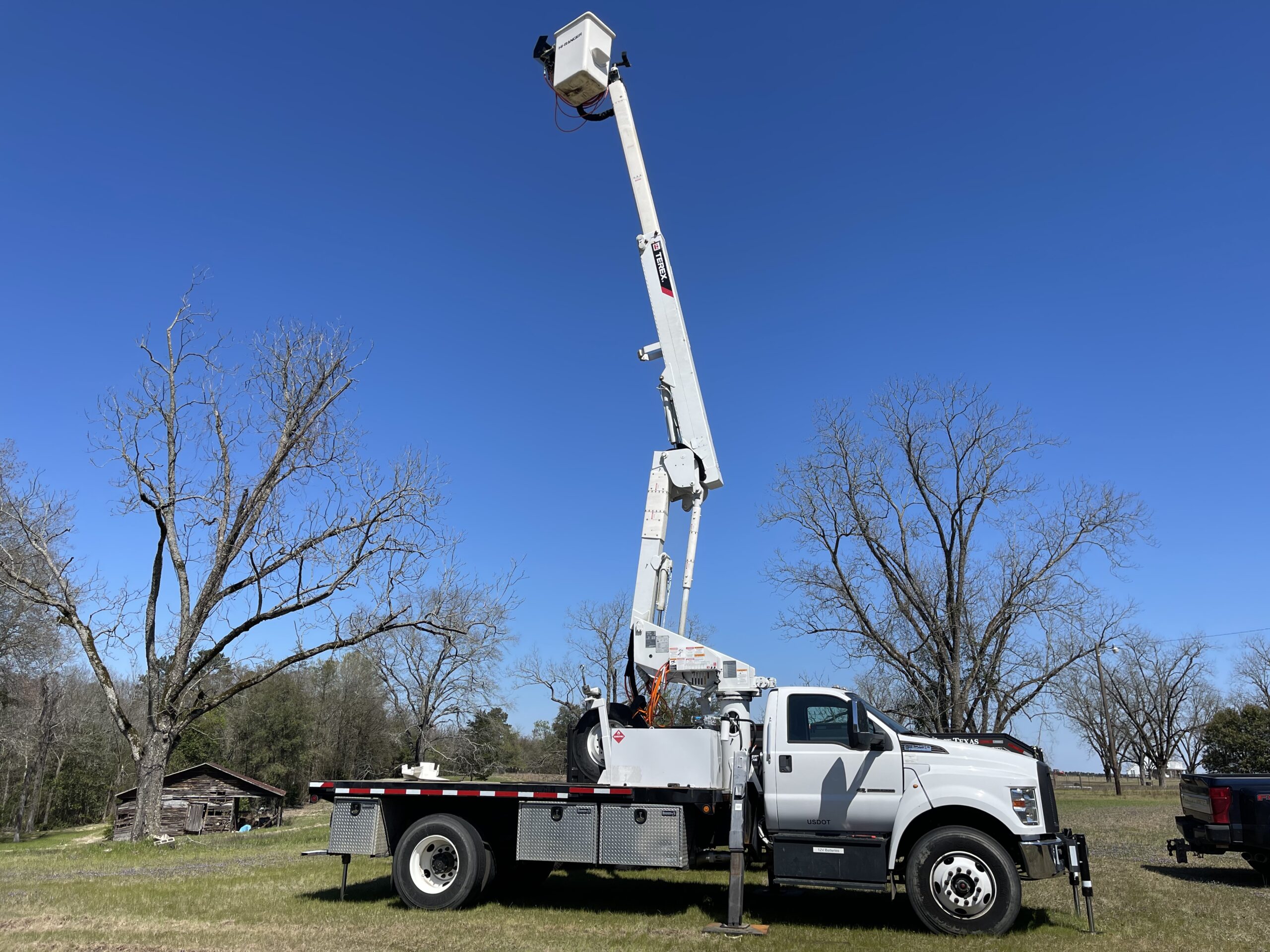 Our  Bucket Truck is pictured